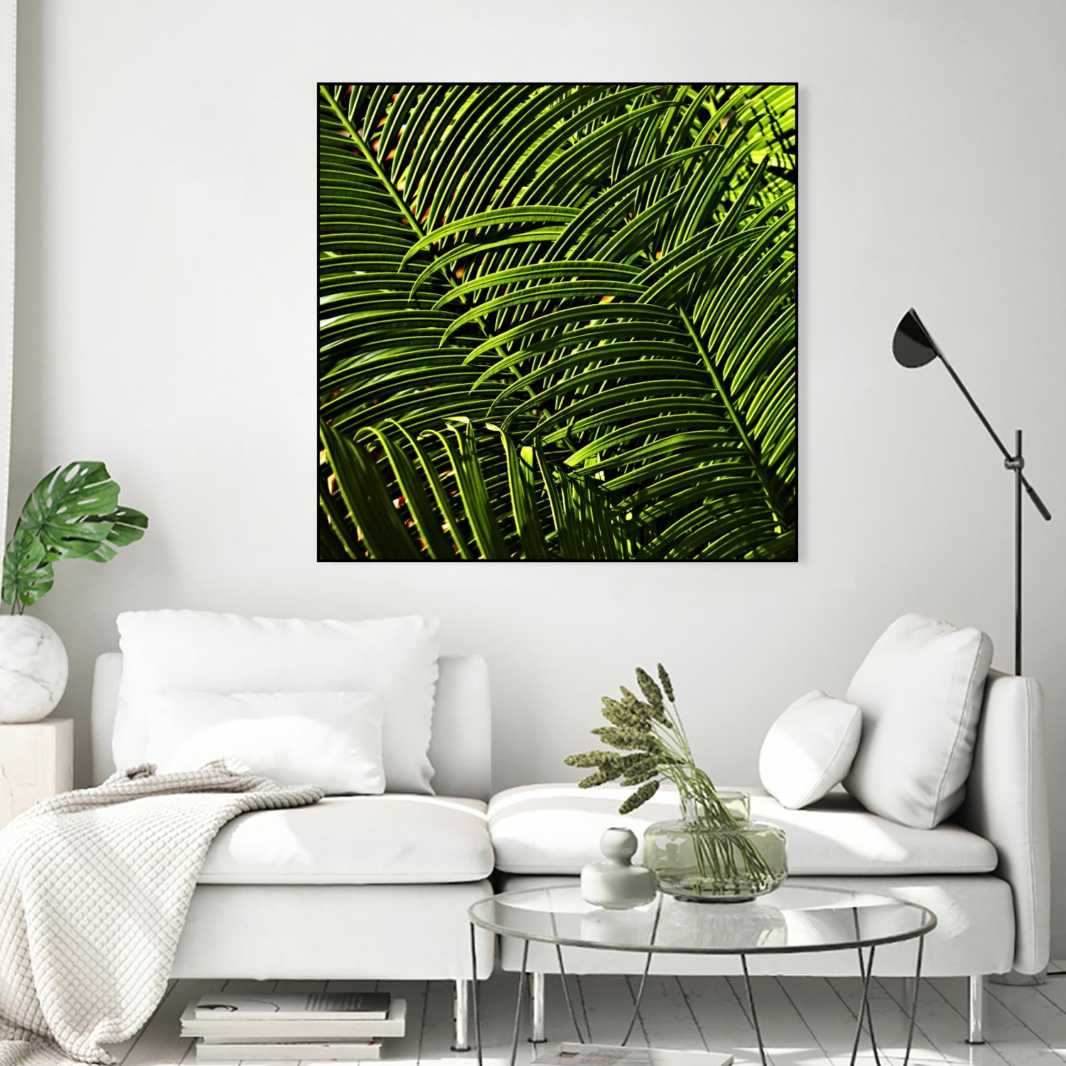 Leaves III by Peter Morneau on GIANT ART - green photo art