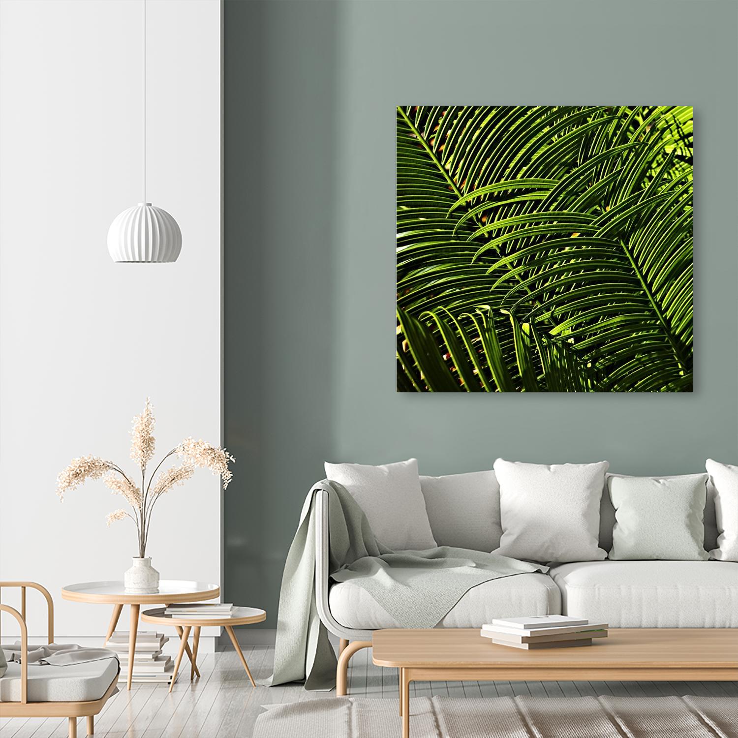 Leaves III by Peter Morneau on GIANT ART - green photo art