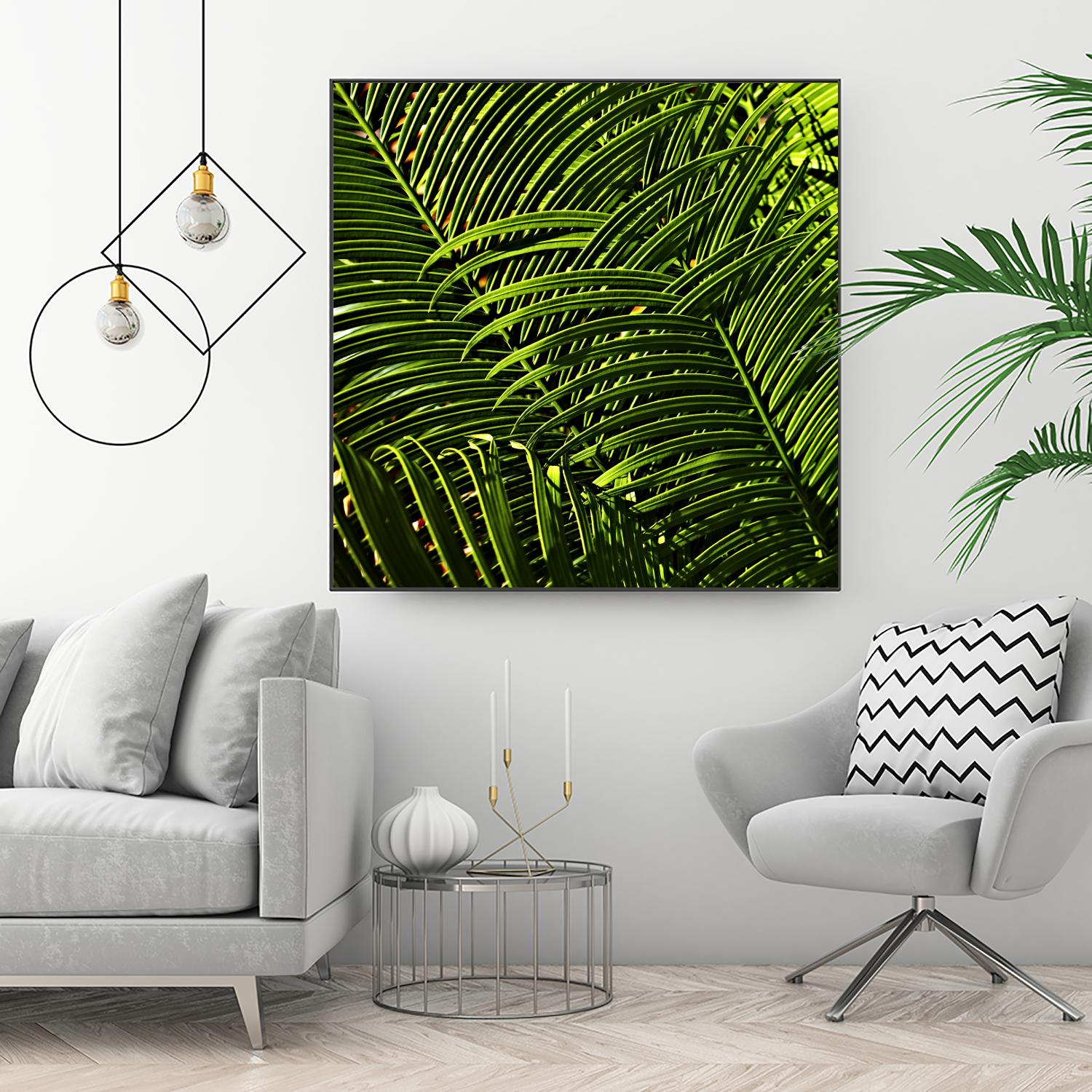 Leaves III by Peter Morneau on GIANT ART - green photo art