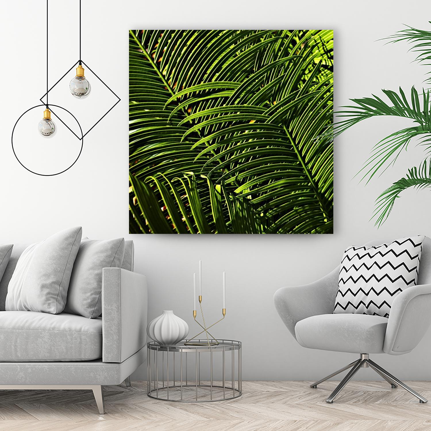 Leaves III by Peter Morneau on GIANT ART - green photo art