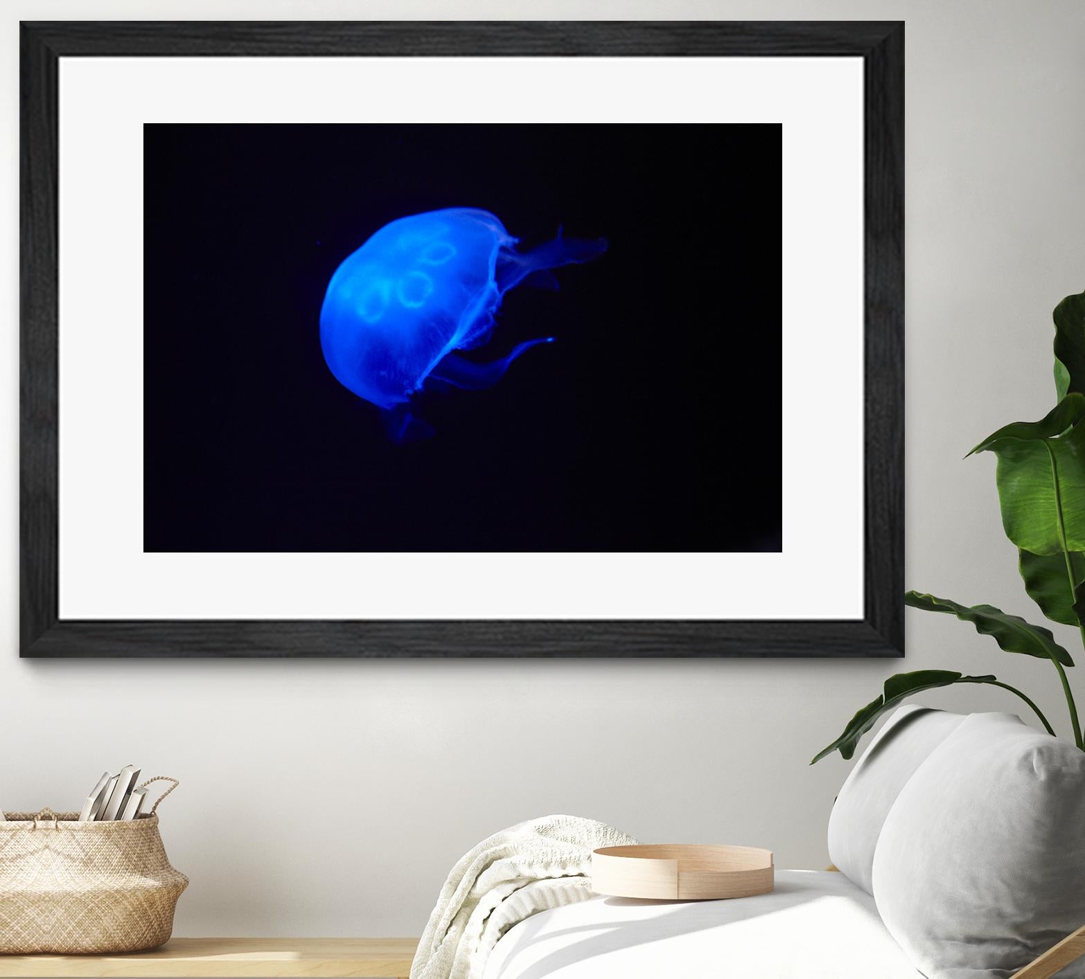 Blue and black II by Peter Morneau on GIANT ART - black photo art