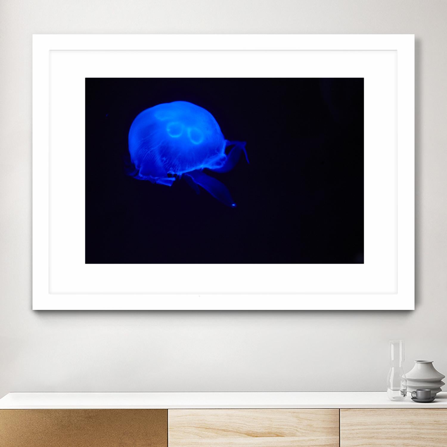 Blue and black III by Peter Morneau on GIANT ART - black photo art
