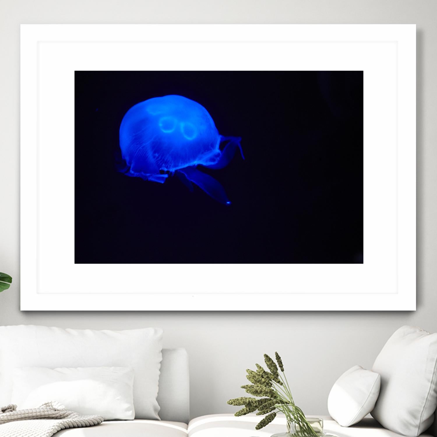 Blue and black III by Peter Morneau on GIANT ART - black photo art