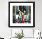 La broue dans l'toupet by Sylvie Cloutier on GIANT ART - brown abstract