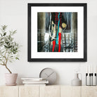 La broue dans l'toupet by Sylvie Cloutier on GIANT ART - brown abstract