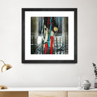 La broue dans l'toupet by Sylvie Cloutier on GIANT ART - brown abstract