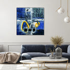 À déglacer by Sylvie Cloutier on GIANT ART - yellow abstract