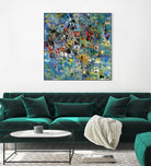 Carpe Diem 2 by Diane Lambin on GIANT ART - yellow abstract