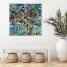 Carpe Diem 2 by Diane Lambin on GIANT ART - green abstract artistes du québec