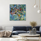 Carpe Diem 2 by Diane Lambin on GIANT ART - yellow abstract