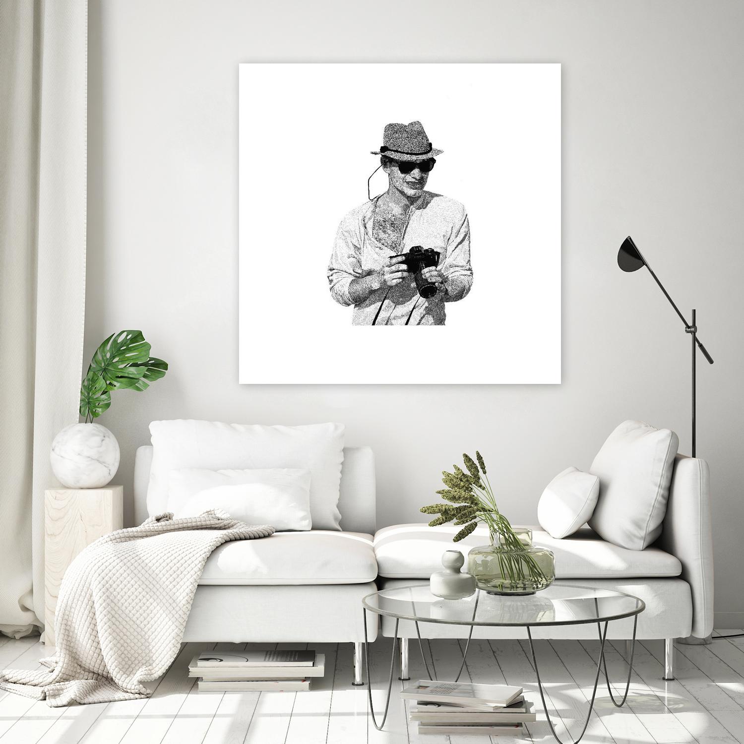 Adjustments by Gill Alexander on GIANT ART - white black & white photograph