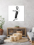 Burdens by Gill Alexander on GIANT ART - white black & white woman
