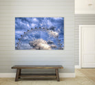 Top half of the London Eye by Nick Jackson on GIANT ART - white photo art