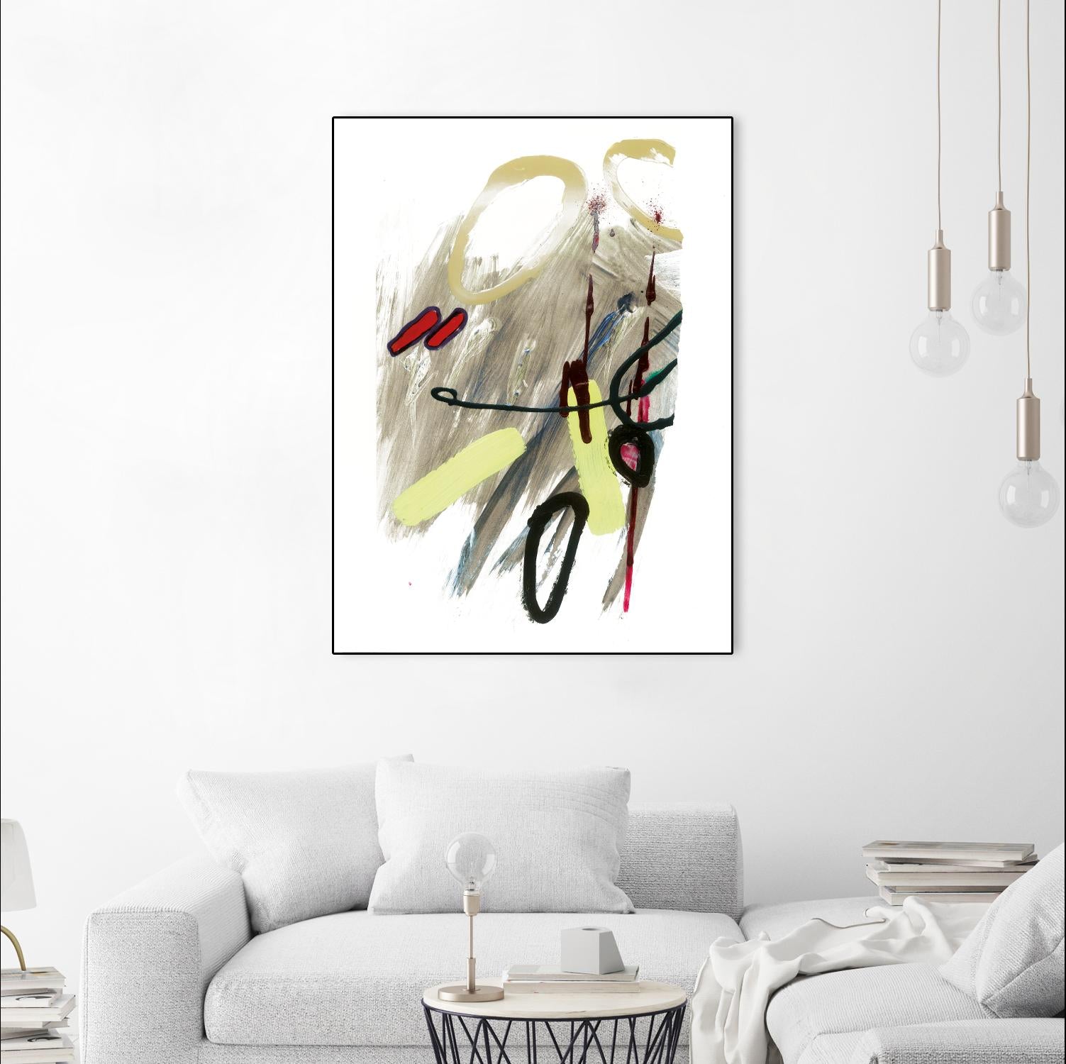 Déchirure 1 by Meejlau on GIANT ART - yellow abstract