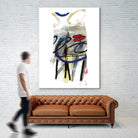 Déchirure 2 by Meejlau on GIANT ART - blue abstract
