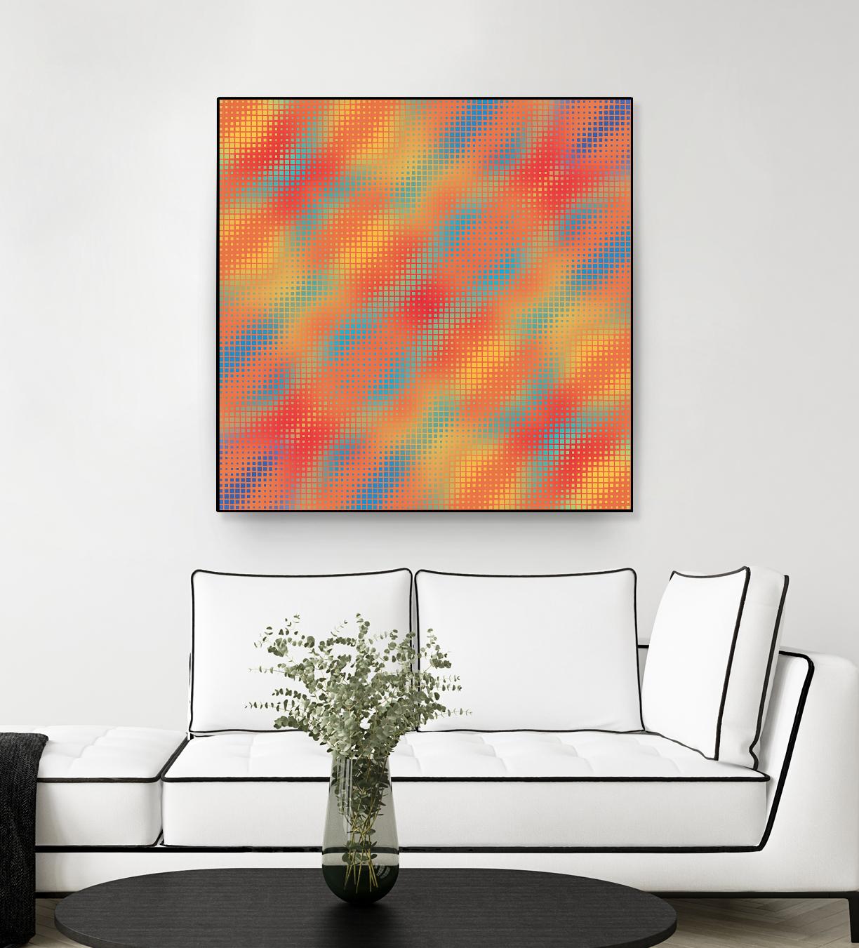 Pi_Dot_Pi_1-1_7 by Xosé Salgado on GIANT ART - red abstract