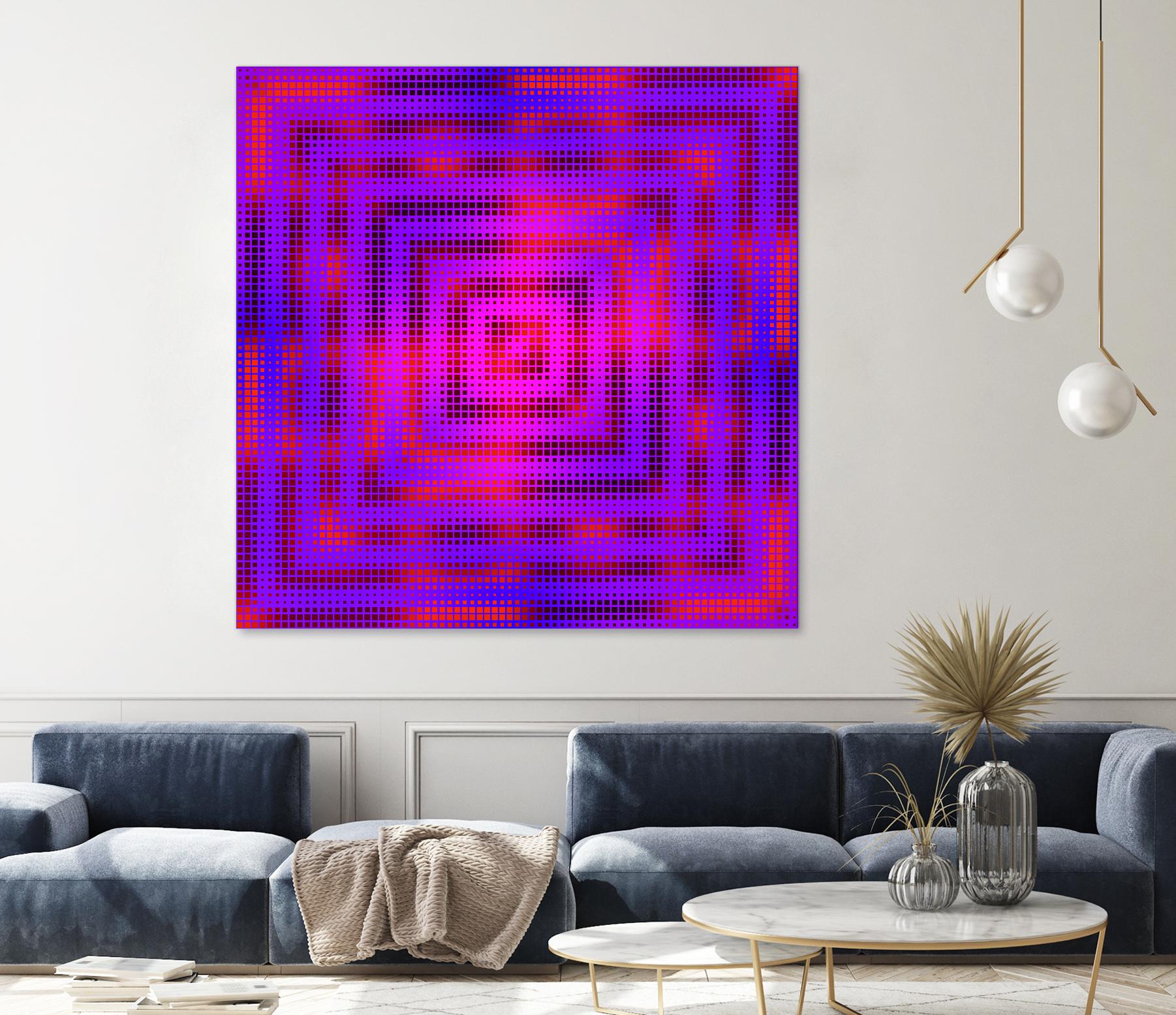 Pi_Dot_Pi_1-2_4 by Xosé Salgado on GIANT ART - purple abstract