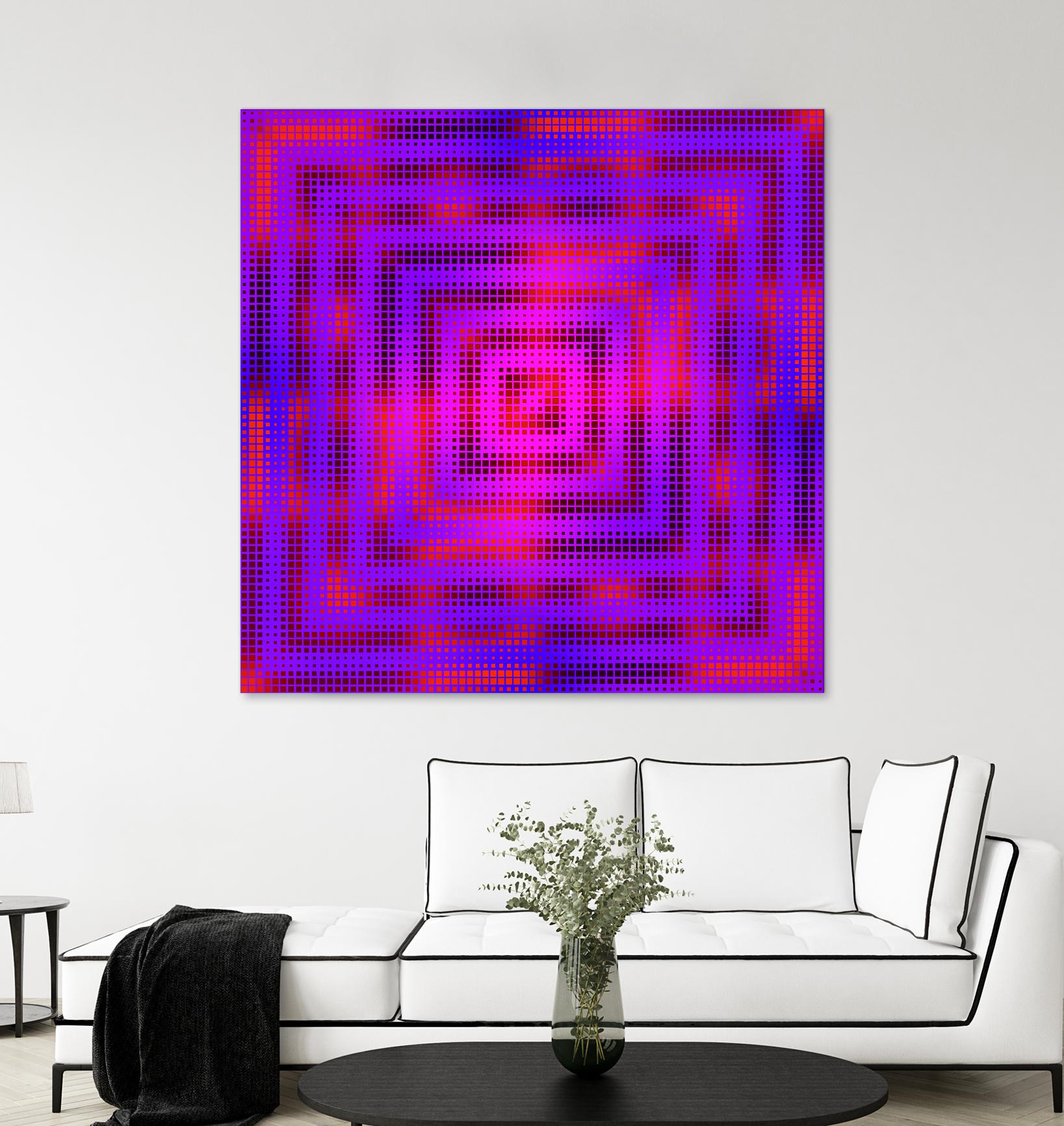 Pi_Dot_Pi_1-2_4 by Xosé Salgado on GIANT ART - purple abstract