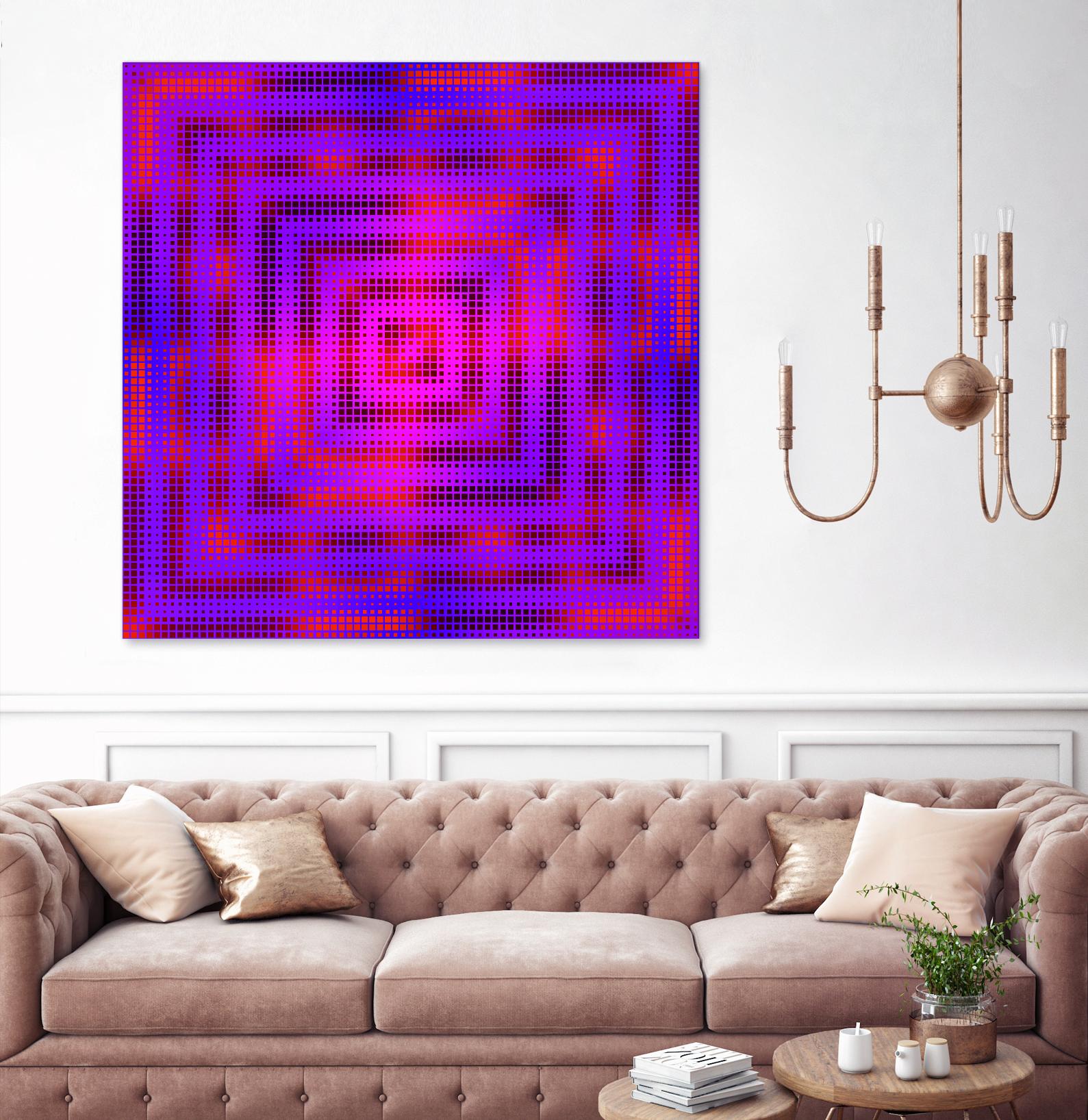 Pi_Dot_Pi_1-2_4 by Xosé Salgado on GIANT ART - purple abstract