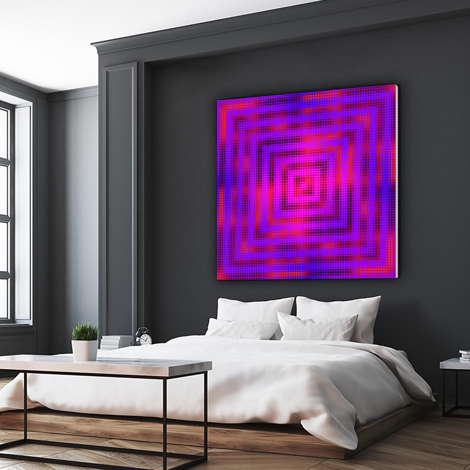 Pi_Dot_Pi_1-2_4 by Xosé Salgado on GIANT ART - purple abstract