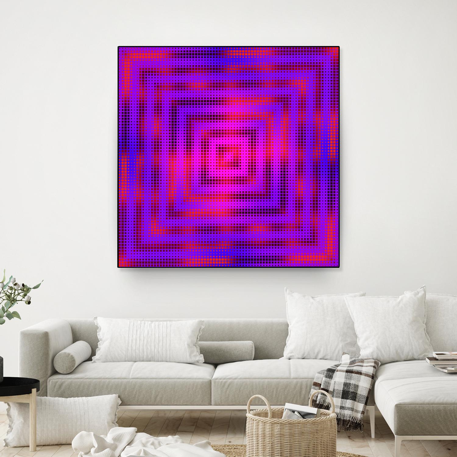 Pi_Dot_Pi_1-2_4 by Xosé Salgado on GIANT ART - purple abstract