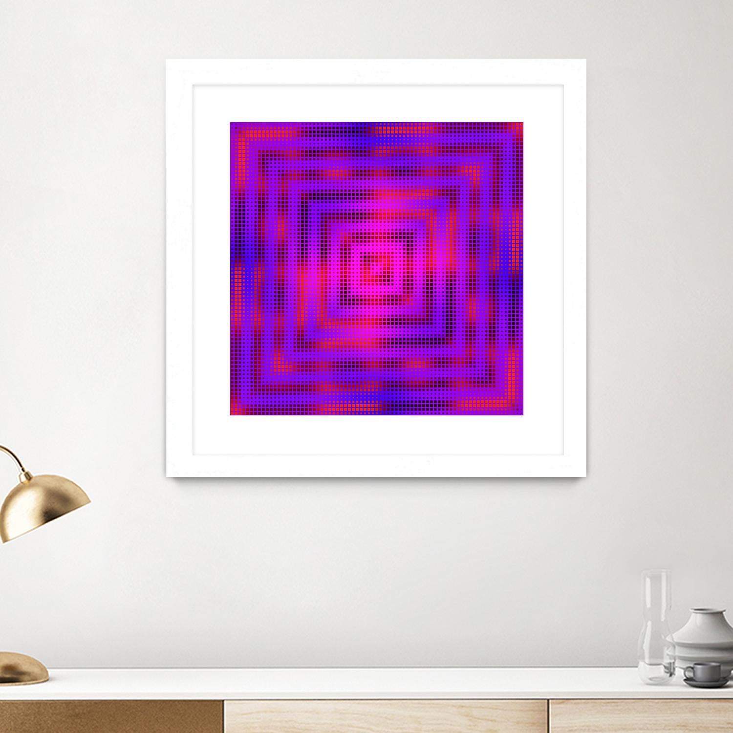 Pi_Dot_Pi_1-2_4 by Xosé Salgado on GIANT ART - purple abstract