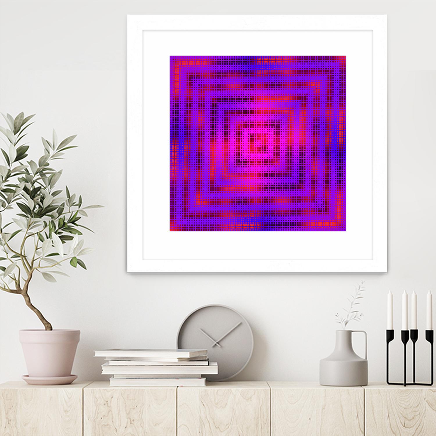 Pi_Dot_Pi_1-2_4 by Xosé Salgado on GIANT ART - purple abstract