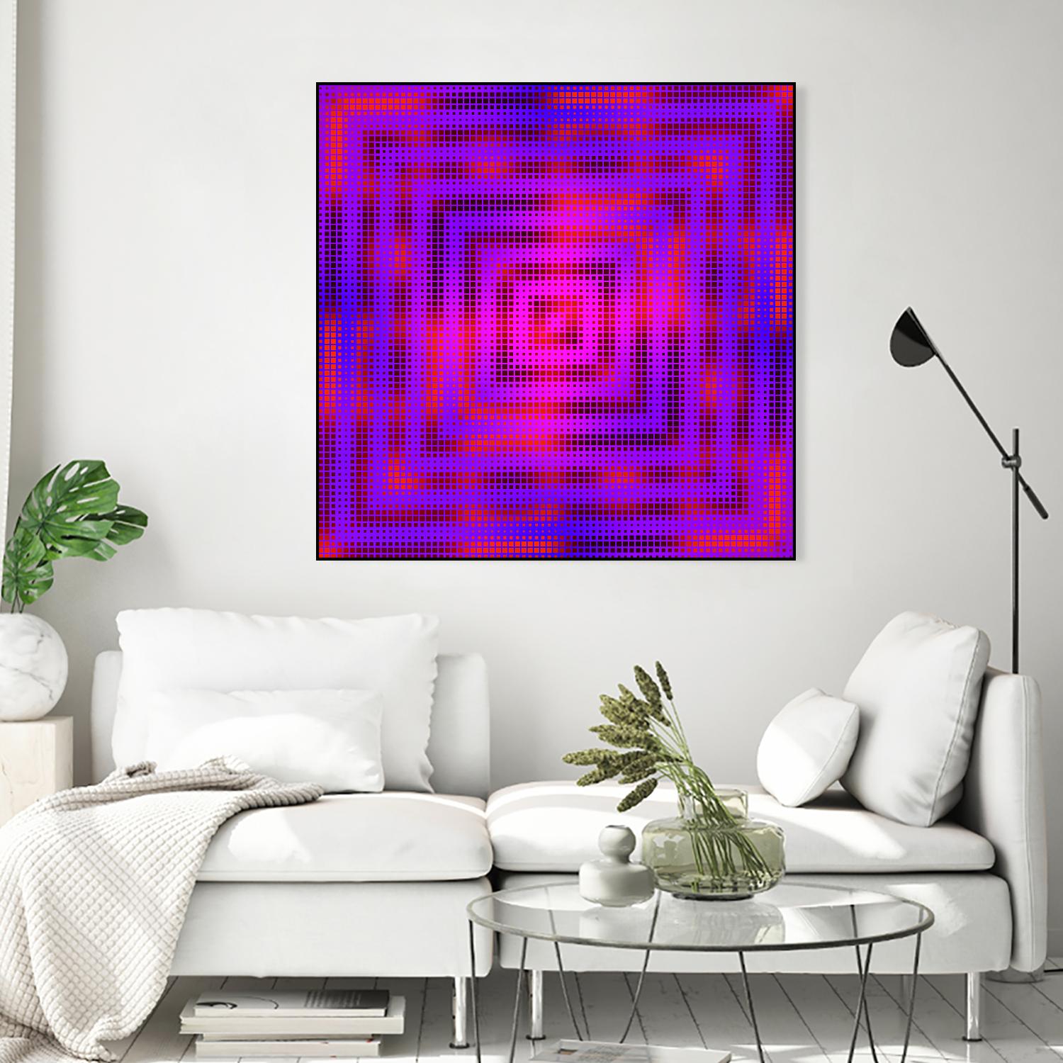 Pi_Dot_Pi_1-2_4 by Xosé Salgado on GIANT ART - purple abstract