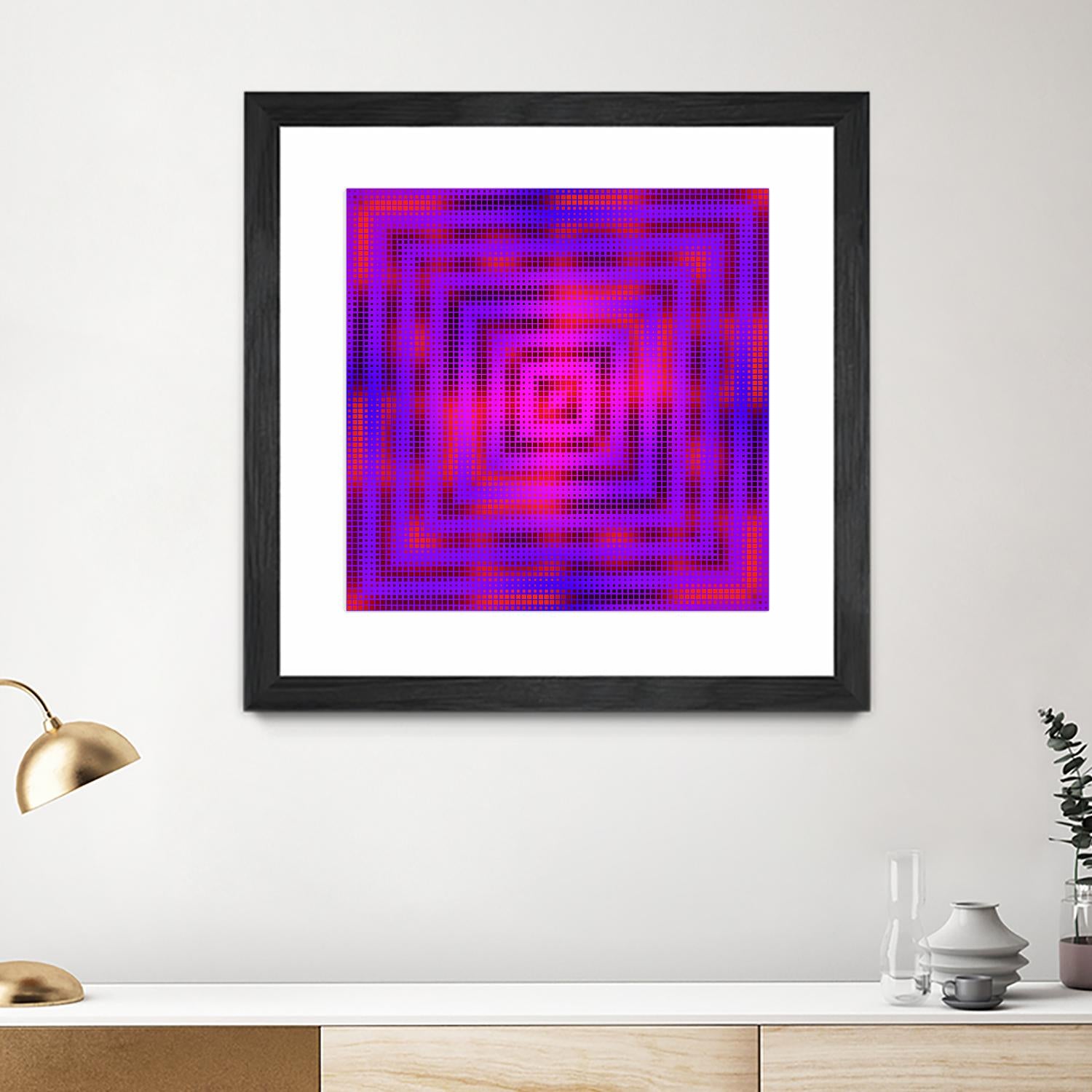 Pi_Dot_Pi_1-2_4 by Xosé Salgado on GIANT ART - purple abstract