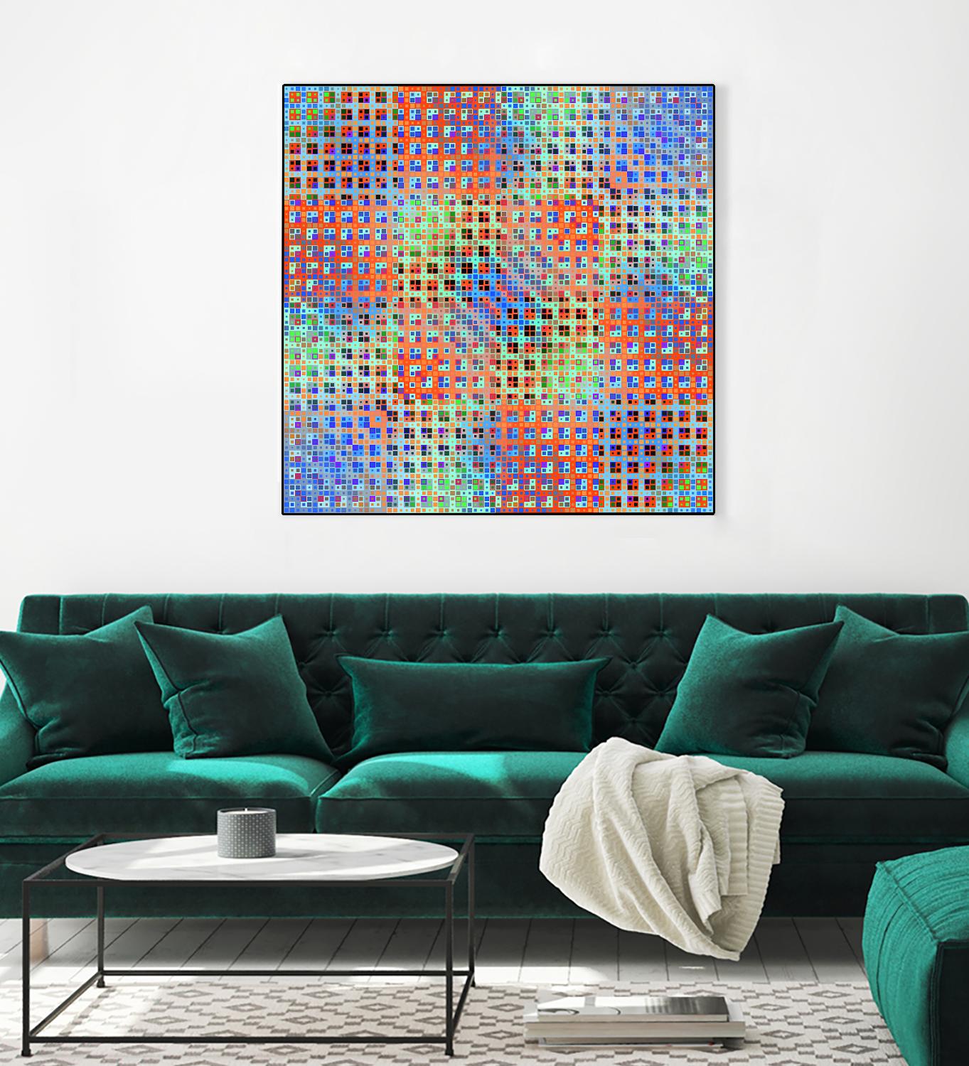 Pi_Dot_Pi_1-3_1 by Xosé Salgado on GIANT ART - purple abstract