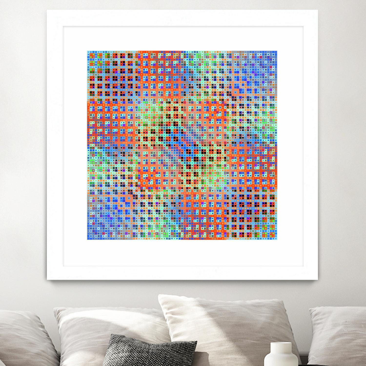 Pi_Dot_Pi_1-3_1 by Xosé Salgado on GIANT ART - purple abstract