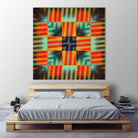 Pi_Dot_Pi_1-3_4 by Xosé Salgado on GIANT ART - yellow abstract