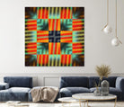Pi_Dot_Pi_1-3_4 by Xosé Salgado on GIANT ART - yellow abstract