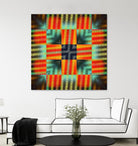 Pi_Dot_Pi_1-3_4 by Xosé Salgado on GIANT ART - yellow abstract