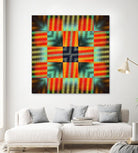 Pi_Dot_Pi_1-3_4 by Xosé Salgado on GIANT ART - yellow abstract