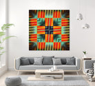 Pi_Dot_Pi_1-3_4 by Xosé Salgado on GIANT ART - yellow abstract