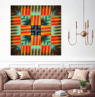 Pi_Dot_Pi_1-3_4 by Xosé Salgado on GIANT ART - yellow abstract