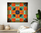 Pi_Dot_Pi_1-3_4 by Xosé Salgado on GIANT ART - yellow abstract