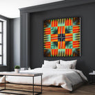 Pi_Dot_Pi_1-3_4 by Xosé Salgado on GIANT ART - yellow abstract