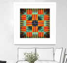 Pi_Dot_Pi_1-3_4 by Xosé Salgado on GIANT ART - yellow abstract