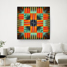 Pi_Dot_Pi_1-3_4 by Xosé Salgado on GIANT ART - yellow abstract
