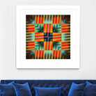 Pi_Dot_Pi_1-3_4 by Xosé Salgado on GIANT ART - yellow abstract