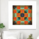 Pi_Dot_Pi_1-3_4 by Xosé Salgado on GIANT ART - yellow abstract