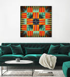 Pi_Dot_Pi_1-3_4 by Xosé Salgado on GIANT ART - yellow abstract