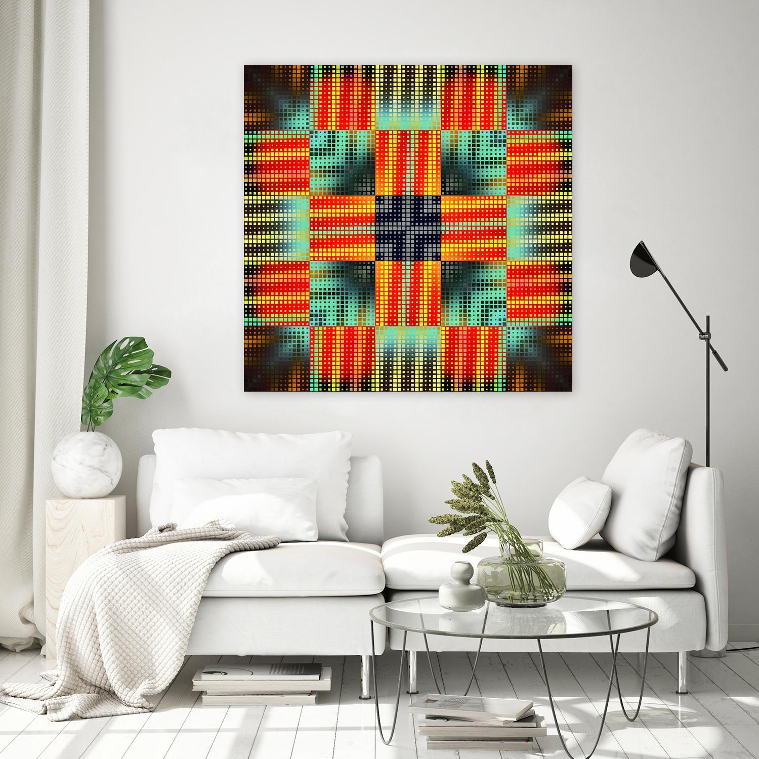 Pi_Dot_Pi_1-3_4 by Xosé Salgado on GIANT ART - orange digital square