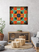 Pi_Dot_Pi_1-3_4 by Xosé Salgado on GIANT ART - orange digital square