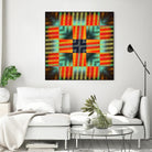 Pi_Dot_Pi_1-3_4 by Xosé Salgado on GIANT ART - yellow abstract