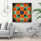 Pi_Dot_Pi_1-3_4 by Xosé Salgado on GIANT ART - yellow abstract