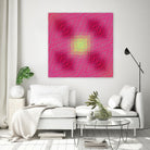Pi_Dot_Pi_4_2-3_4 by Xosé Salgado on GIANT ART - pink digital vibration
