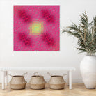 Pi_Dot_Pi_4_2-3_4 by Xosé Salgado on GIANT ART - pink digital vibration
